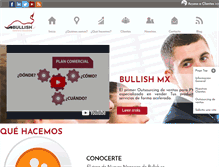 Tablet Screenshot of bullish.mx
